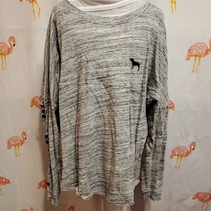 Pink long sleeve tee